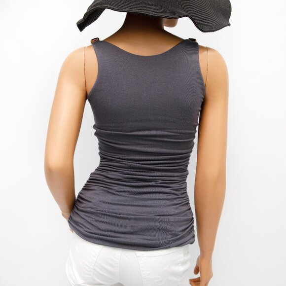 Sky Cowl Neck Tank XS - Picture 5 of 9